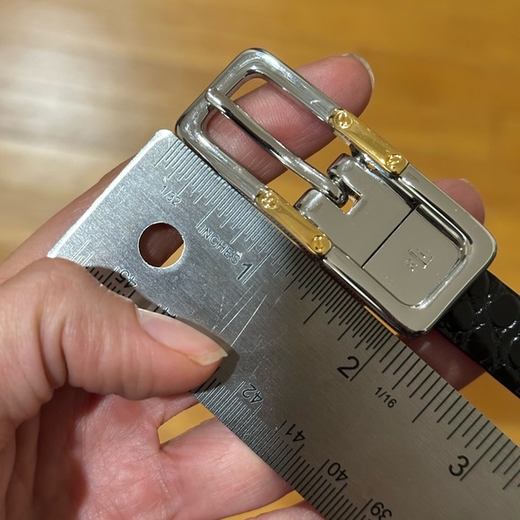Like New Ralph Lauren Belt with Silver Buckle - Picture 7 of 10